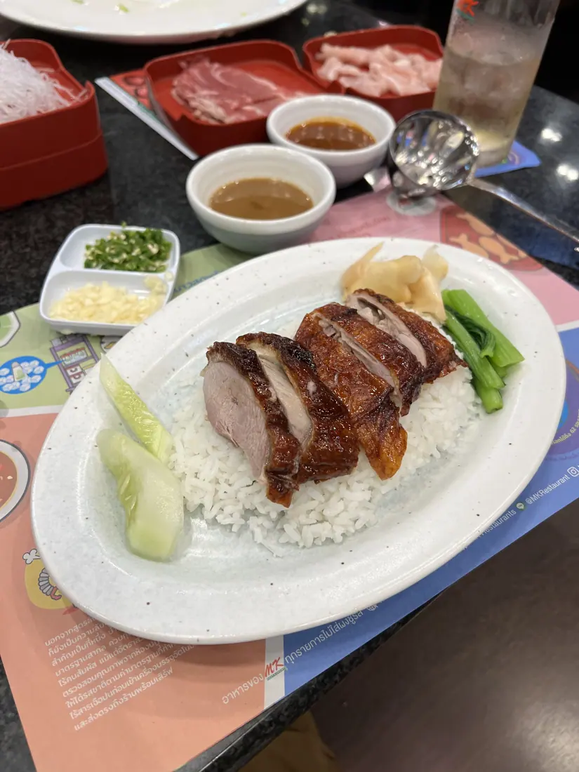 餐廳裡的飯食