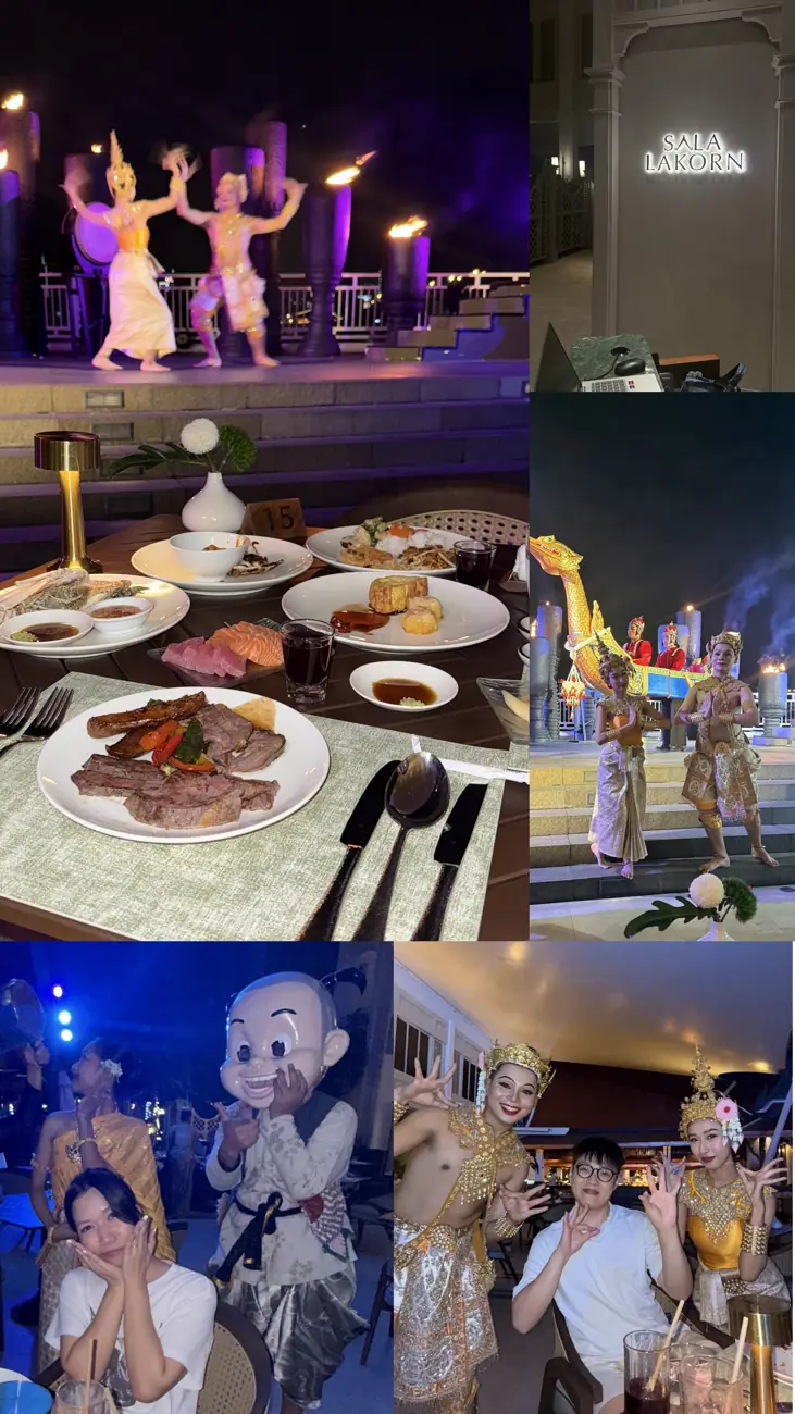 Sala Lakorn：舞台與餐桌，留一整晚慢慢看